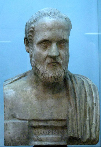 Προτομή του Ισοκράτη στο Μουσείο Καλών Τεχνών Πούσκιν. Πηγή: wikimedia.org