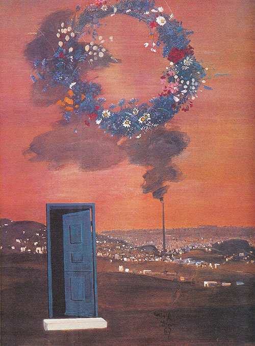 «Θλιμμένος Μάης», έργο του Σπύρου Βασιλείου, 1967