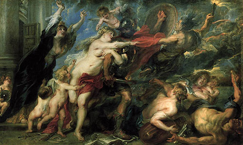 Consequences of War, Peter Paul Rubens, 1638-1639 Πηγή: wikipedia.org