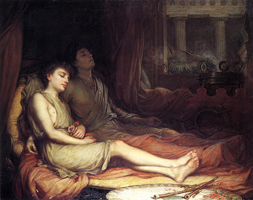 «Ο `Υπνος και ο αδελφός του Θάνατος», πίνακας του Γουίλιαμ Γουότερχαουζ (John William Waterhouse). Πηγή: wikipedia.org