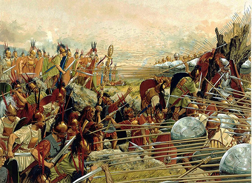 Η μάχη της Πύδνας - 168 π.Χ. Πηγή: deviantart.net