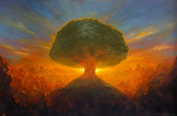 tree-of-life-and-death-oil-paining