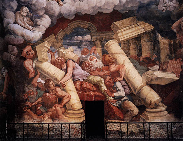 Giulio Romano, Η ήττα των γιγάντων (1532-1534)