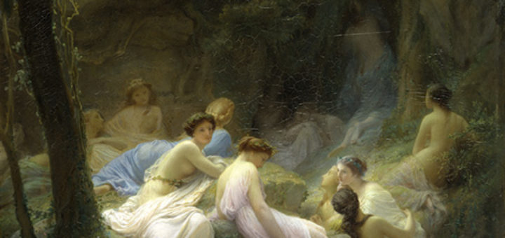 Ὀρφέας καί Μούσες, Charles Jalabert - Walters Art Museum