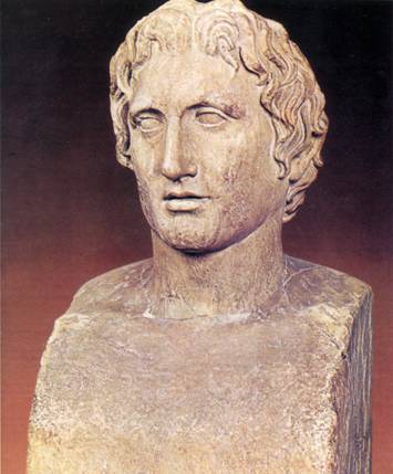 Αλέξανδρος, έργο τού Λυσίππου, Musée du Louvre, Γαλλία