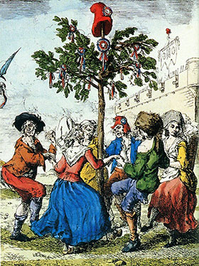 Το "δέντρο της ελευθερίας", σύμβολο της γαλλικής επανάστασης