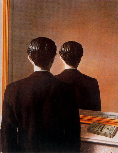 Rene Magritte, Not to be reproduced, 1937