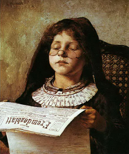 Κορίτσι που διαβάζει, Ιακωβίδης Γεώργιος (1853-1932)