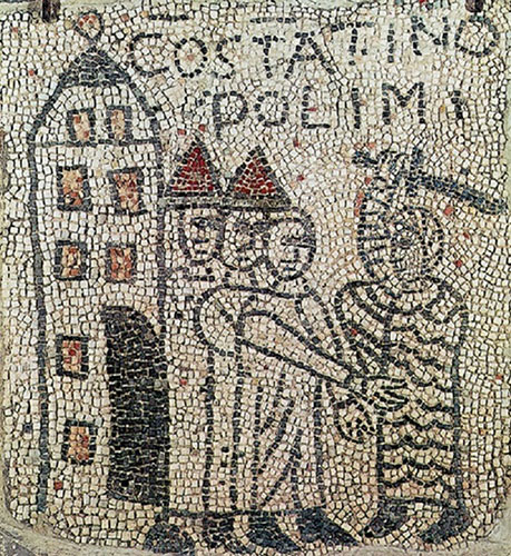 Η αποκεφάλιση Βυζαντινού από έναν Σταυροφόρο, εικονογραφημένο μεσαιωνικό χρονικό