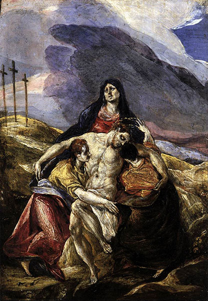 Pietà, El Greco (Δομήνικος Θεοτοκόπουλος)