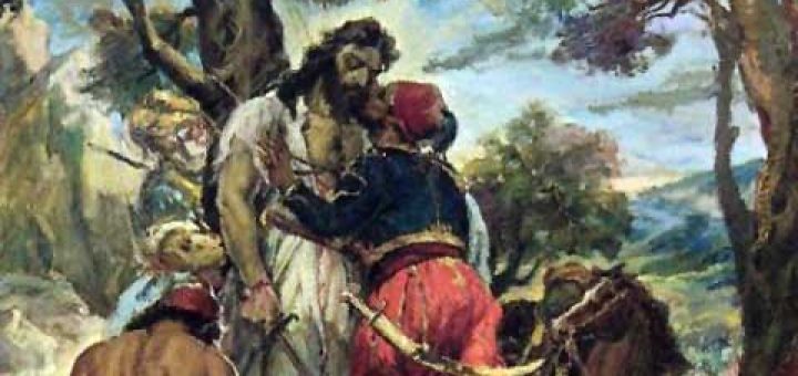 "Το φιλί του Ιμπραήμ στον νεκρό Παπαφλέσσα"