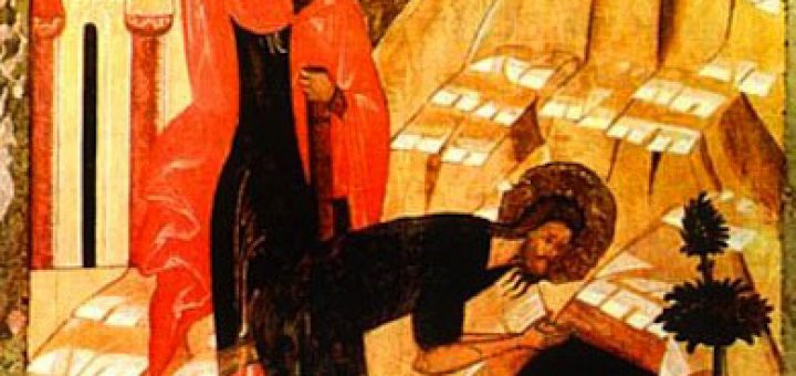 Ἡ ἀποτομή τῆς τιμίας Κεφαλῆς τοῦ ἁγίου, ἐνδόξου Προφήτου, Προδρόμου καὶ Βαπτιστοῦ, Ἰωάννου.