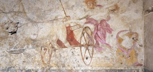 Τοιχογραφία στους τάφους των Αιγών: «Η αρπαγή της Περσεφόνης»