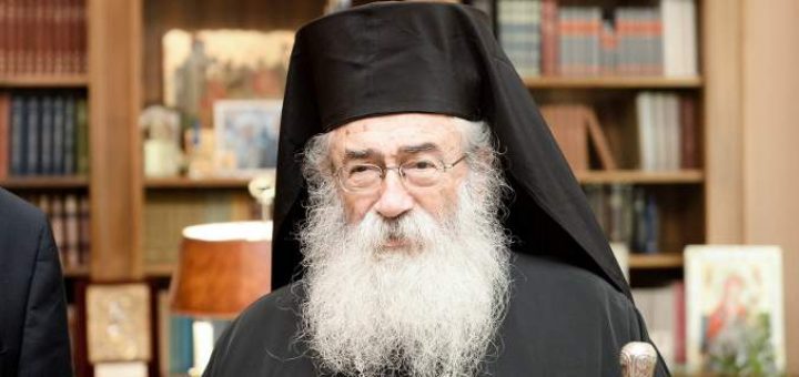 Αρχιεπίσκοπος Σινά, Φαράν και Ραϊθούς κ. Δαμιανός /Φωτογραφία intime news