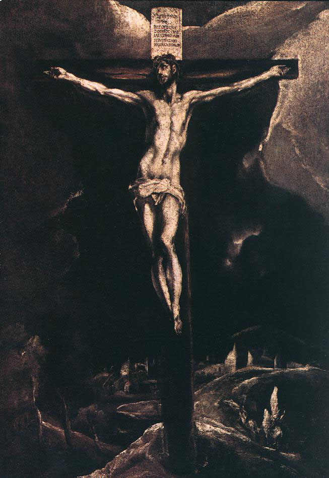 Christ on the cross ~ El Greco