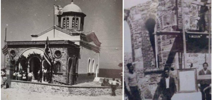 Η Αγία Παρασκευή στο Καστέλλο Χίου (φωτ.: αρχείο Στέλιου Κουμπιά)