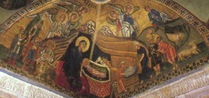Η Γέννηση, Ιερά Μονή του Οσίου Λουκά στη Βοιωτία