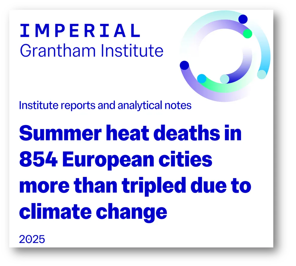 Μελέτη Imperial Grantham Institute για θανάτους από την κλιματική αλλαγή