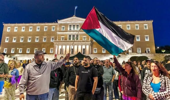 Πάνος Ρούτσι, Σημαία της Παλαιστίνης