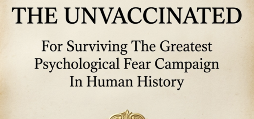 The Unvaccinated Certificate of Achievement