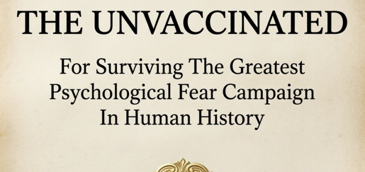 The Unvaccinated Certificate of Achievement